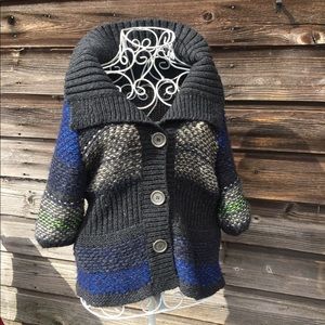 FP Free People Sweater quarter Sleeve M Medium